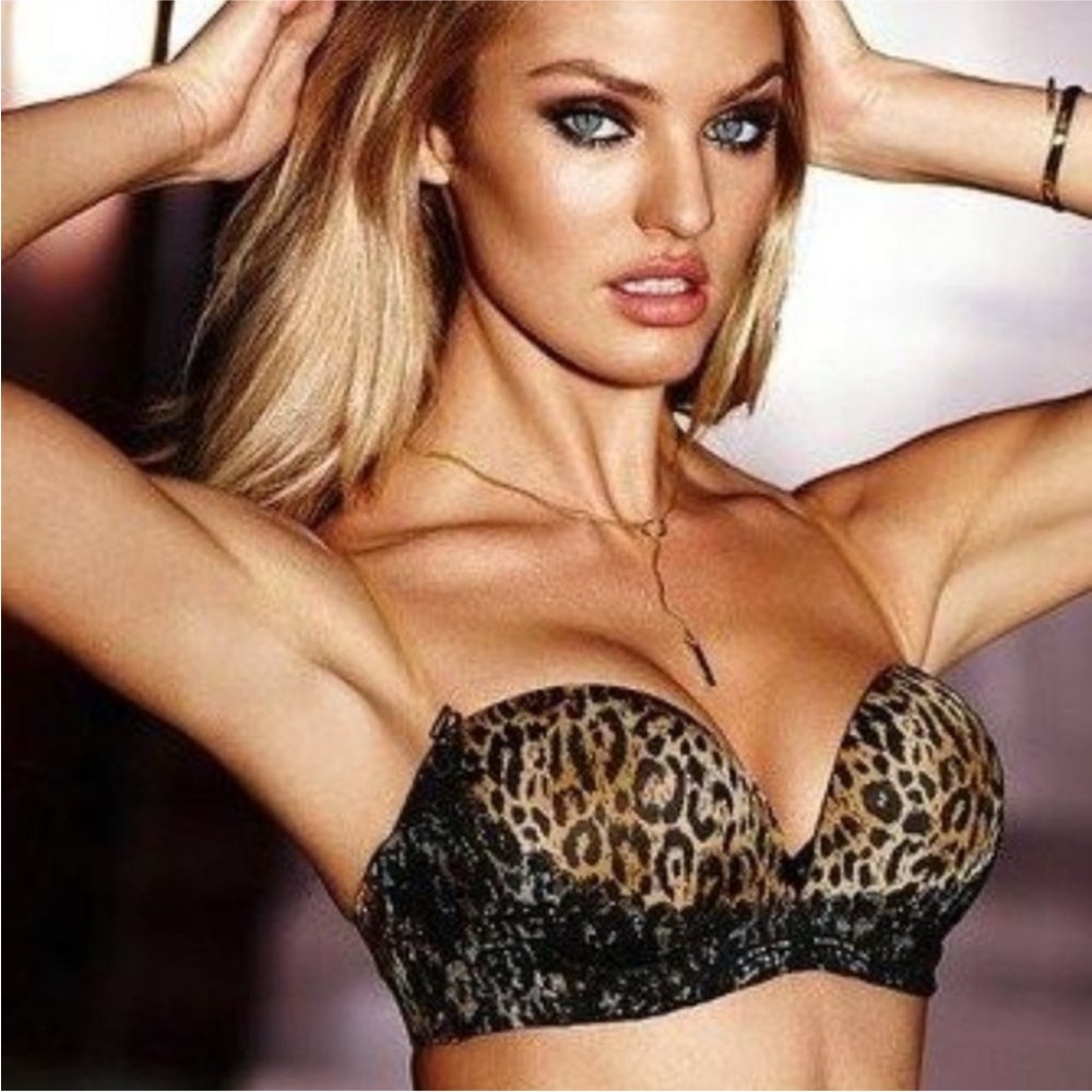 Victoria secret Miraculous padded strapless bra 34B